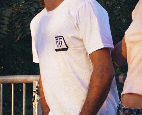 UOMO bianca fronte foto