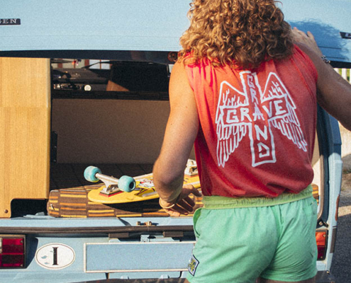 UOMO rosa retro foto