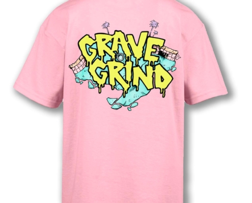 gg pool lettering tshirt bimbo gravegrind