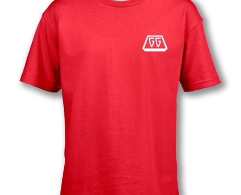 istituzionale tshirt bimbo fronte rossa gravegrind