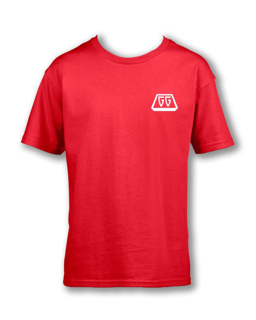 istituzionale tshirt bimbo fronte rossa gravegrind