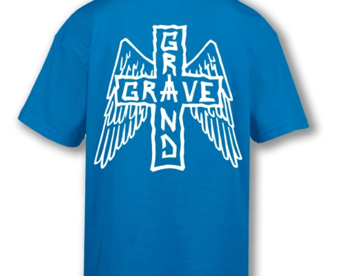 log tshirt bimbo blu gravegrind