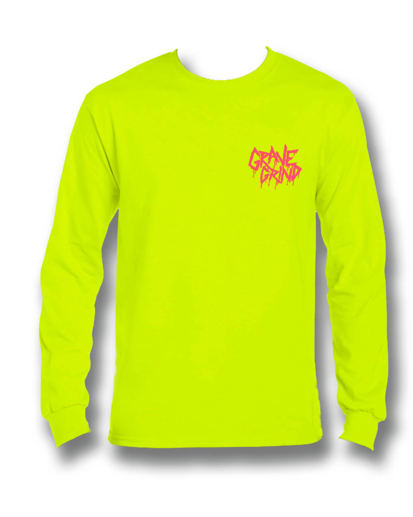 manica lunga grave grind fluo uomo fronte