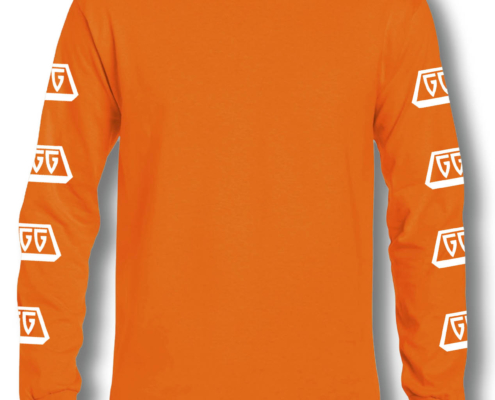 manica lunga istituzionale arancione uomo fronte