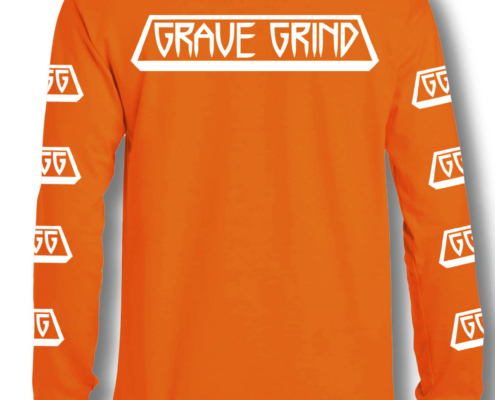 manica lunga istituzionale arancione uomo retro