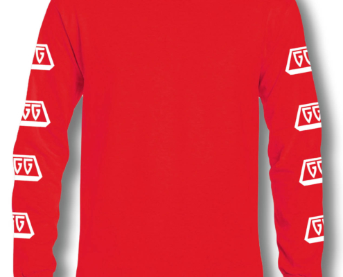 manica lunga istituzionale bimbo rossa-bianca fronte